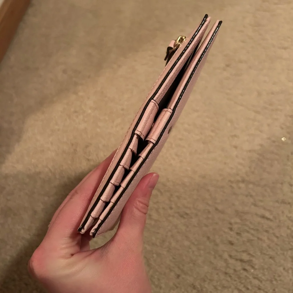 Kate Spade Light Pink Snap Wallet